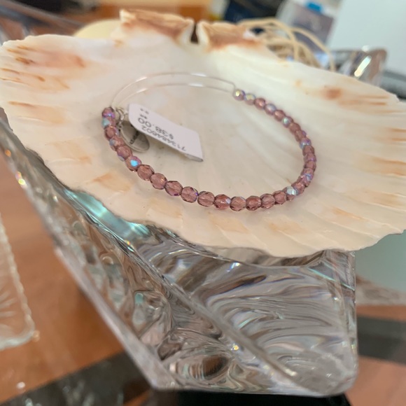 Alex and Ani Pink Crystal Bracelet - Picture 8 of 8